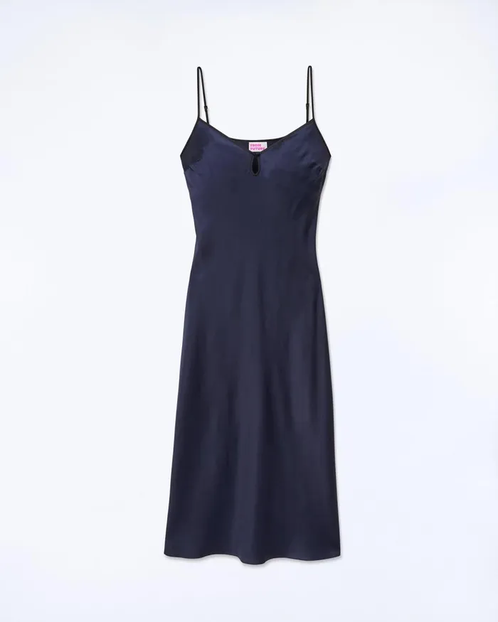 Women Dresses and Jumpsuits From Future Giula Long Strap Dress Navy