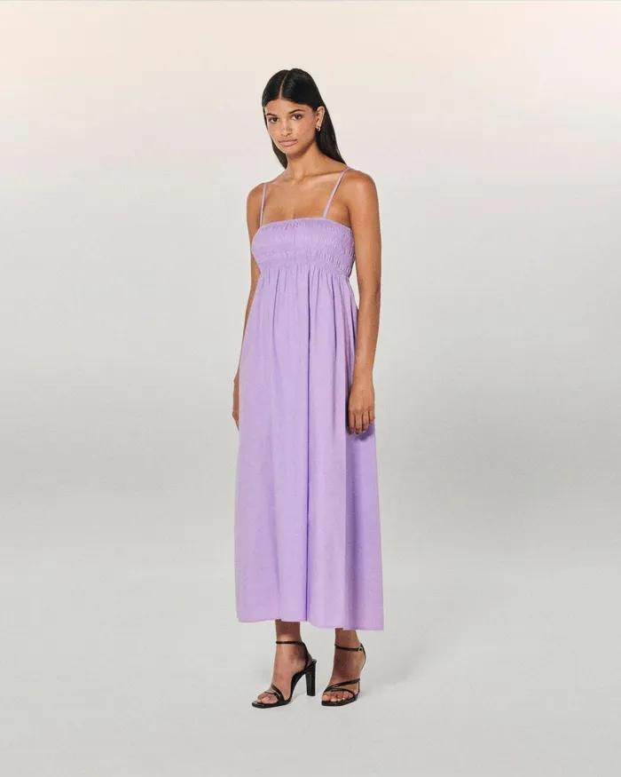 Women Dresses and Jumpsuits From Future Mara Long Strap Dress Lilac