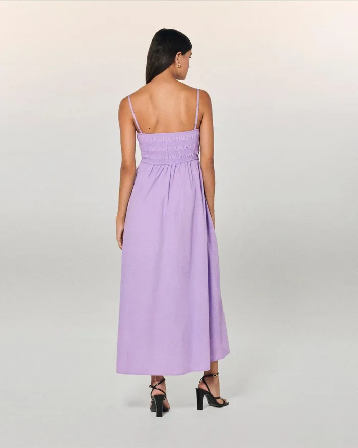Women Dresses and Jumpsuits From Future Mara Long Strap Dress Lilac