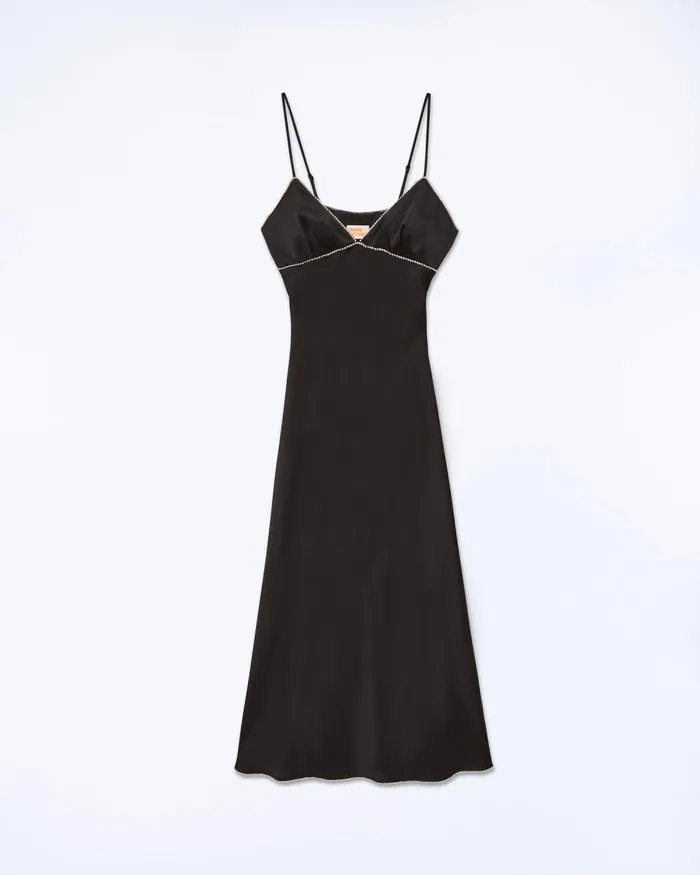 Women Dresses and Jumpsuits From Future Tess Long Strap Dress Black