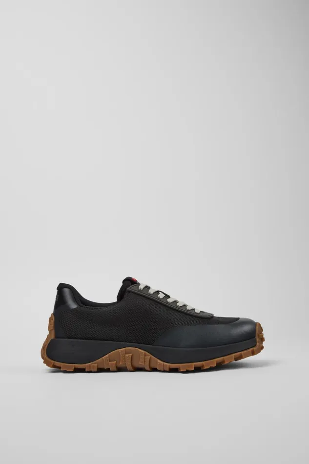 Women Drift Trail VIBRAM GORETEX Black Textile Sneakers Camper Sneakers