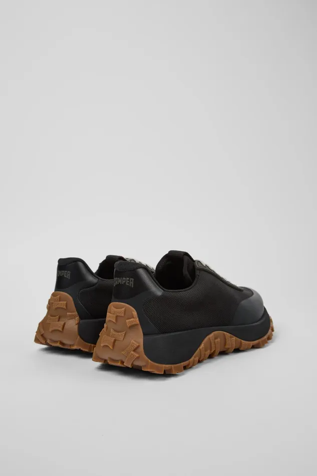 Women Drift Trail VIBRAM GORETEX Black Textile Sneakers Camper Sneakers