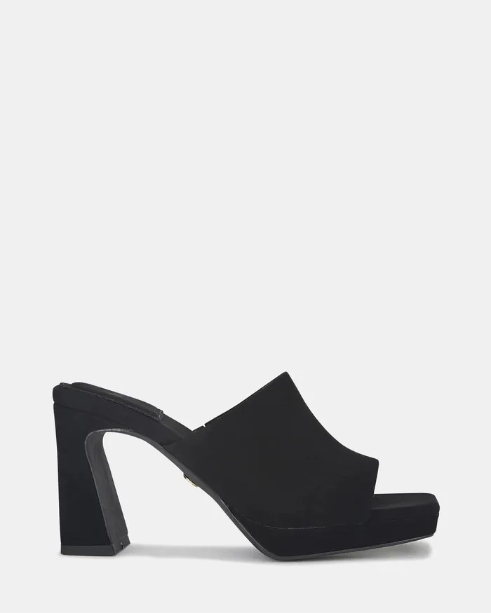 Women FALLAN BLACK Peep Toes NOVO Shoes