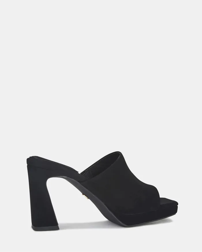 Women FALLAN BLACK Peep Toes NOVO Shoes