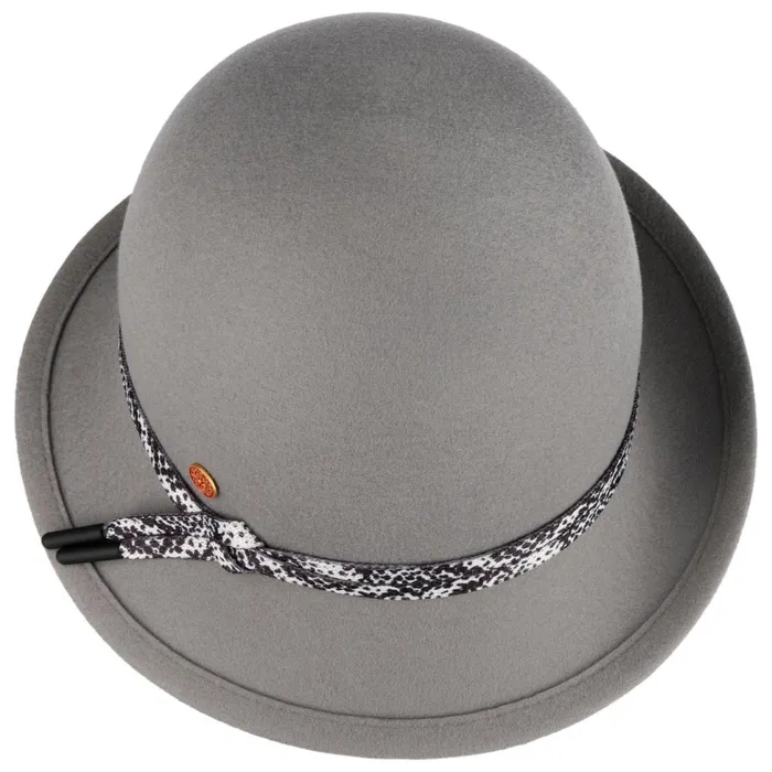 Women Felt Hats Mayser Mia Soft Wool Cloche Hat Light Gray Women Felt Hats Mayser Mia Soft Wool Cloche Hat Light Gray