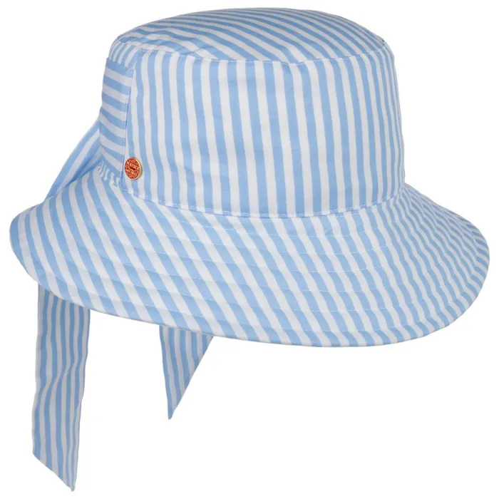 Women Floppy Hats Mayser Malu Stripes Reversible Hat Light Blue Women Floppy Hats Mayser Malu Stripes Reversible Hat Light Blue