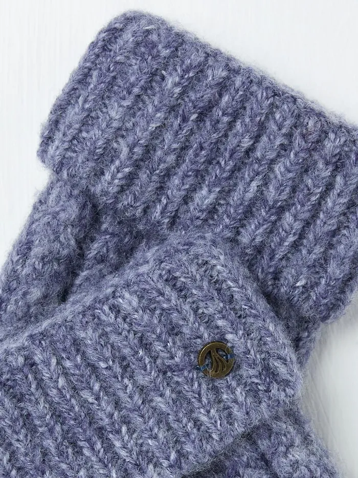 Women Gloves Fat Face Blue Cable Knit Gloves Women Gloves Fat Face Blue Cable Knit Gloves