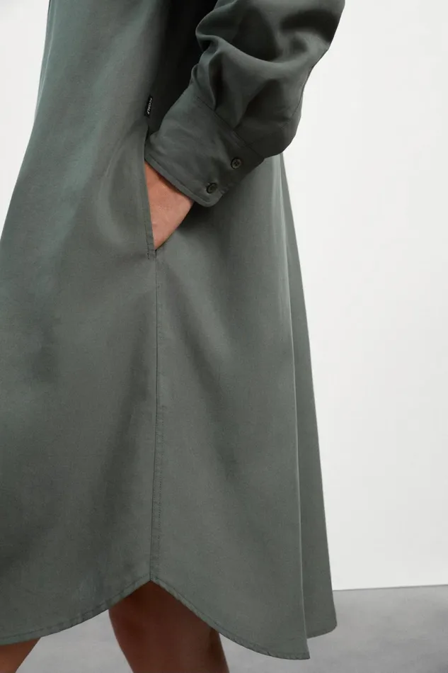 Women Green Topaz Dress Ecoalf Dresses