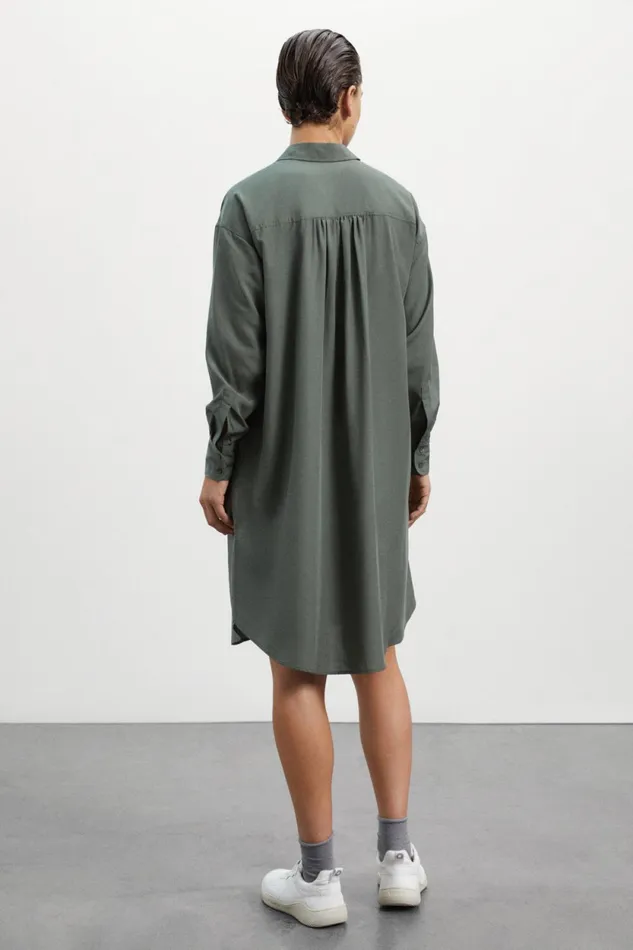 Women Green Topaz Dress Ecoalf Dresses