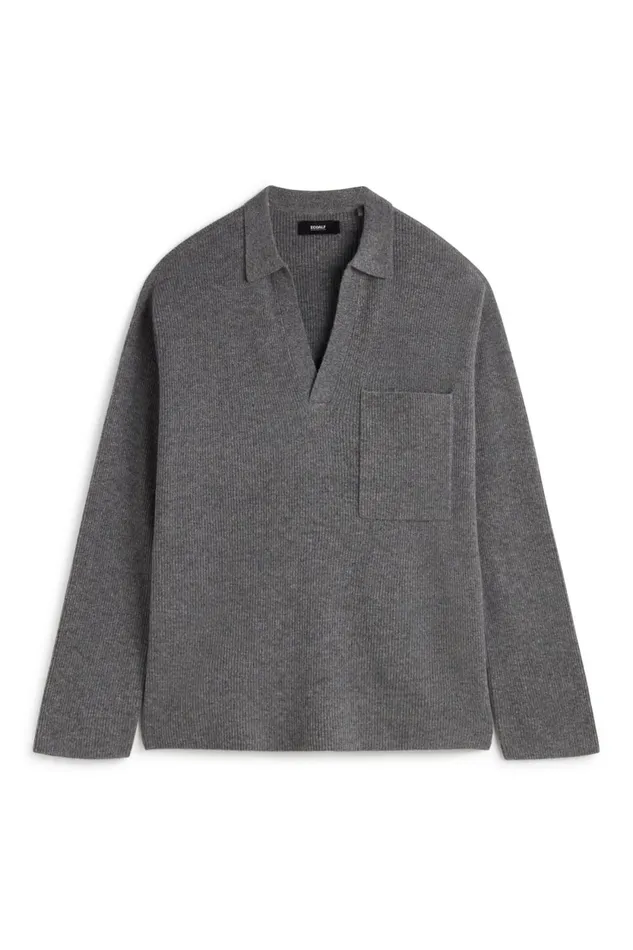 Women Grey Jaca Sweater Ecoalf Knitwear
