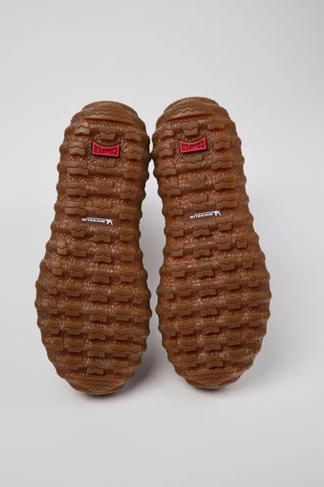 Women Ground MICHELIN Brown Nubuck Boots Camper Boots Women Ground MICHELIN Brown Nubuck Boots Camper Boots