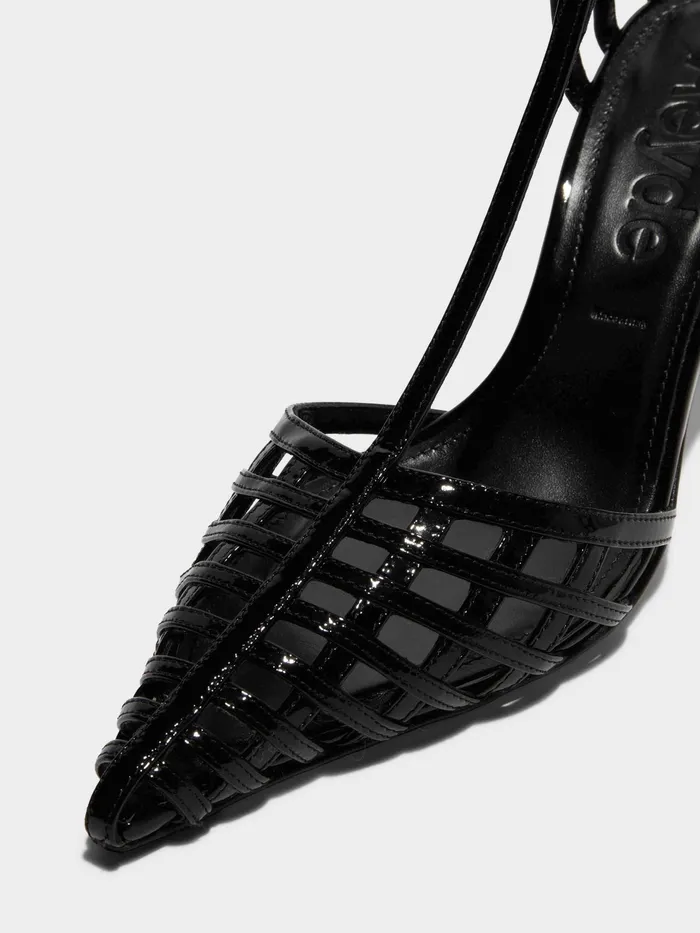 Women Halyna Leather Stiletto Pumps Aeyde Pumps