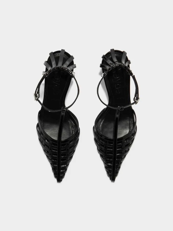Women Halyna Leather Stiletto Pumps Aeyde Pumps