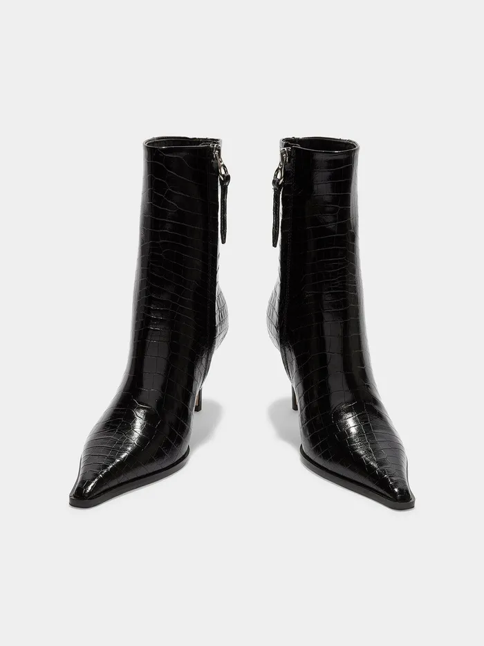 Women Hexi Leather Ankle Boots Aeyde Ankle Boots