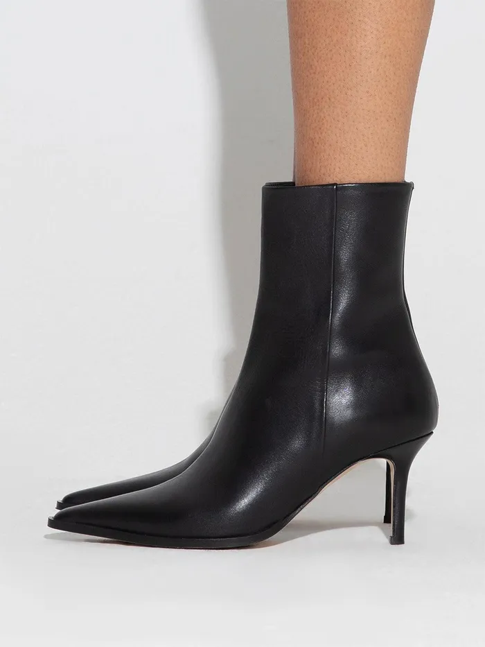 Women Hexi Leather Ankle Boots Aeyde Ankle Boots