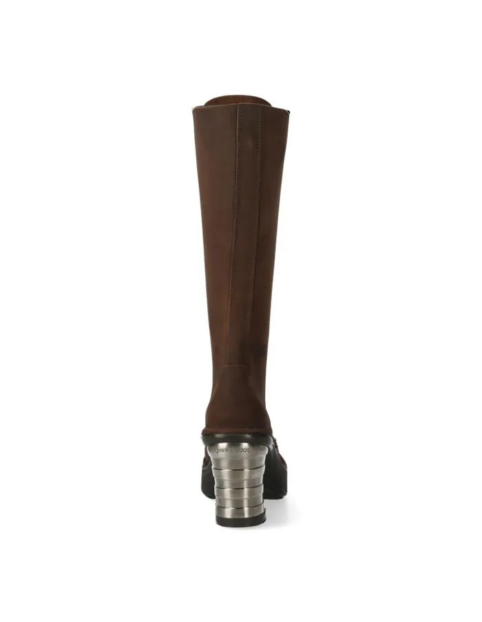 Women High Boot Metallic M8357C2 New Rock Boots Women High Boot Metallic M8357C2 New Rock Boots