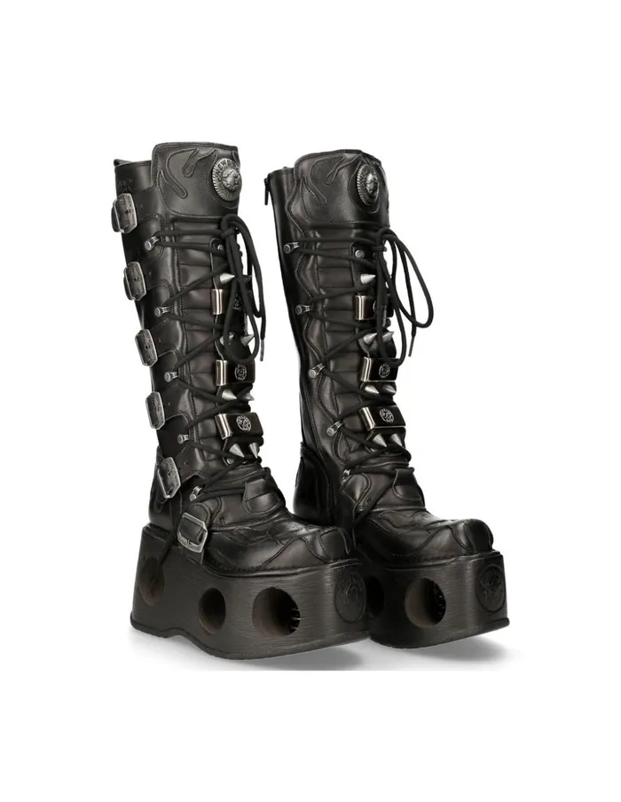 Women High Boot Neptuno M161C8 New Rock High Heels