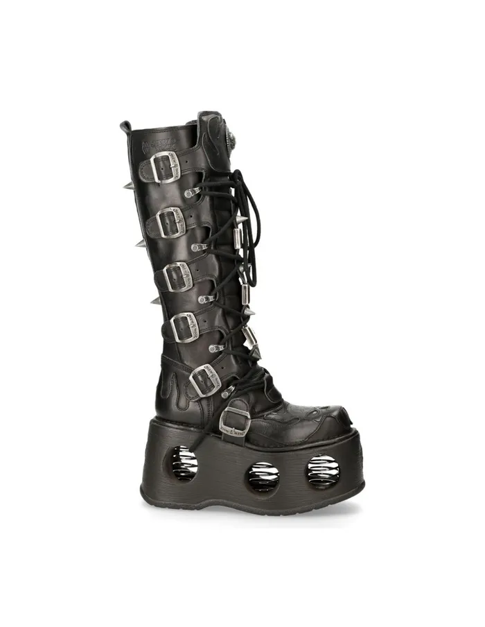 Women High Boot Neptuno M161C8 New Rock High Heels Women High Boot Neptuno M161C8 New Rock High Heels