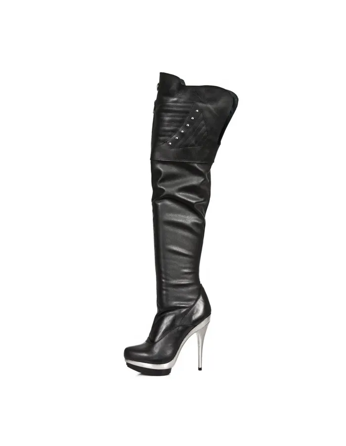Women High Boot Punk MPunk080C1 New Rock High Heels