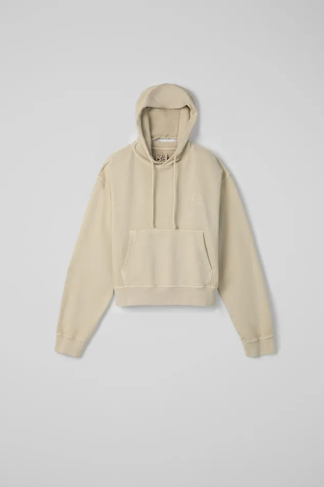 Women Hoodie Beige Organic Cotton Hoodie Camper Jersey Women Hoodie Beige Organic Cotton Hoodie Camper Jersey