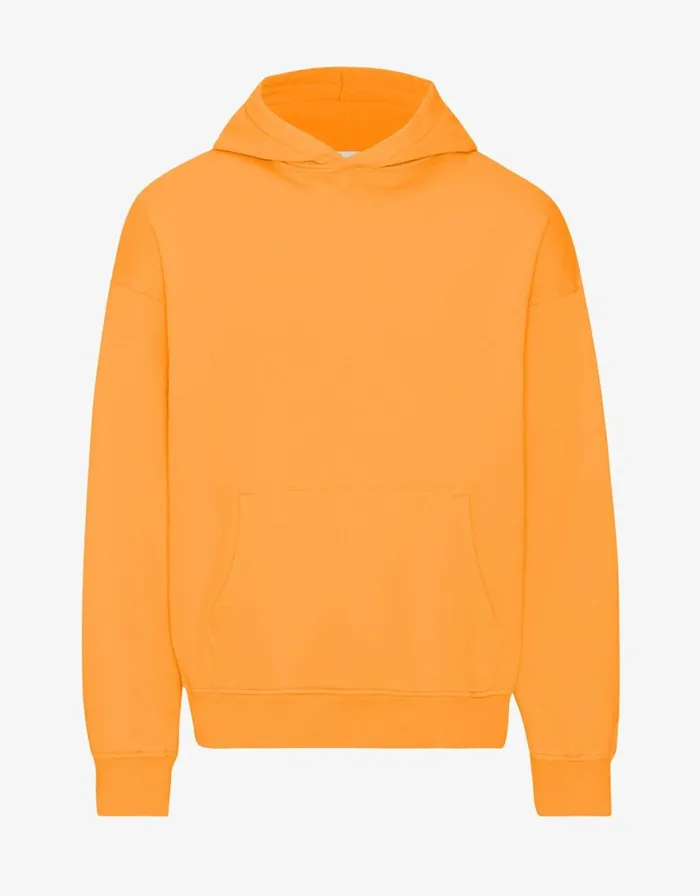 Women Hoodies Colorful Standard Organic Oversized Hood Sunny Orange