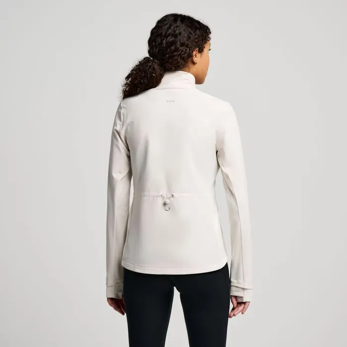 Women Hurricane Soft Shell Jacket Dove Saucony Jackets