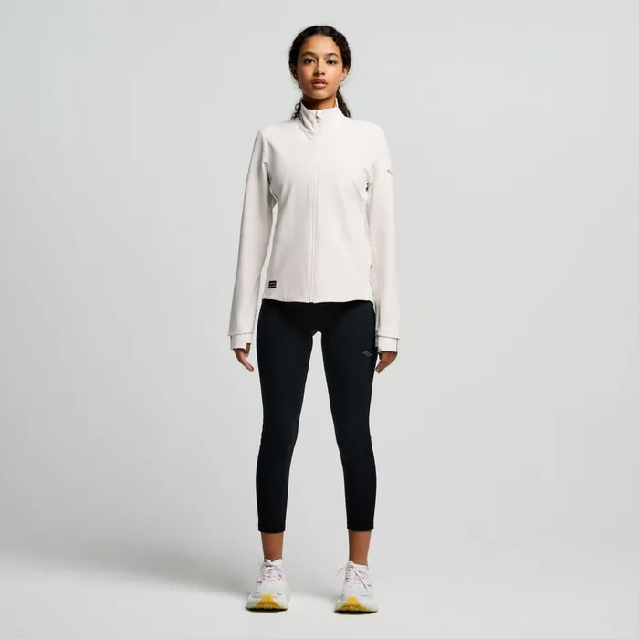 Women Hurricane Soft Shell Jacket Dove Saucony Jackets
