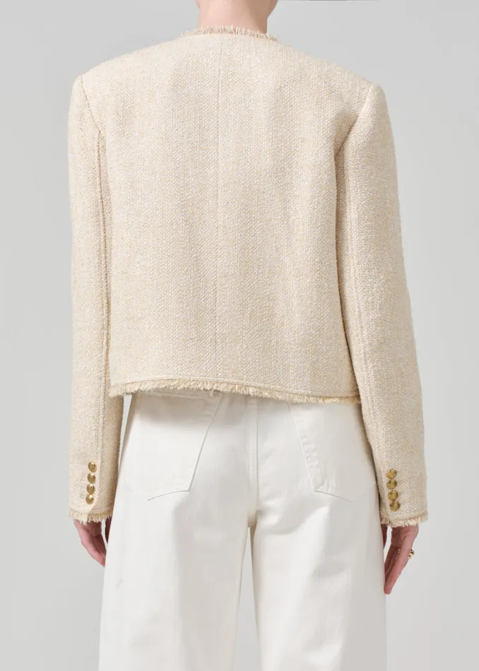 Women Jackets and Coats Citizens Of Humanity Elana Jacket In Cream