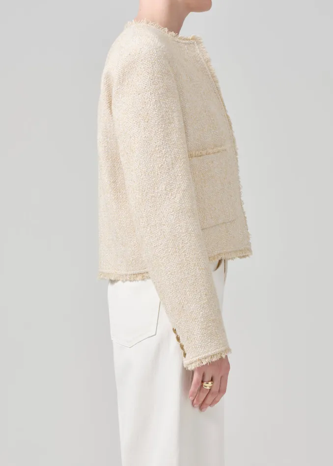 Women Jackets and Coats Citizens Of Humanity Elana Jacket In Cream