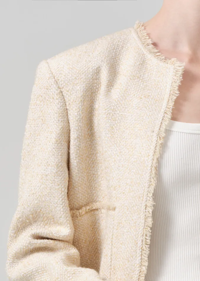 Women Jackets and Coats Citizens Of Humanity Elana Jacket In Cream