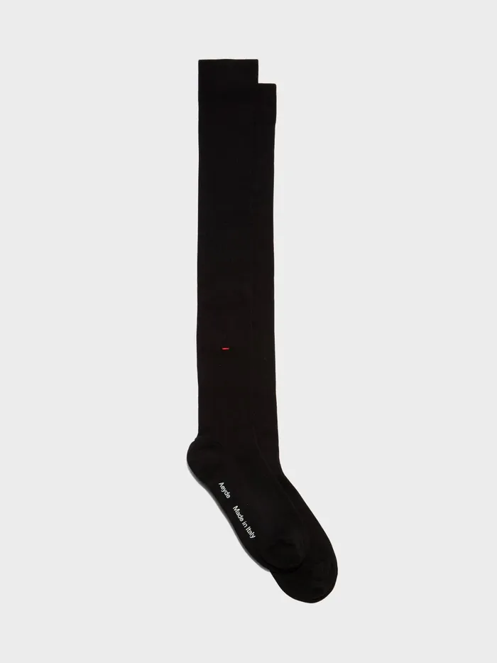 Women Jay RibbedKnit Cotton Socks Aeyde Socks