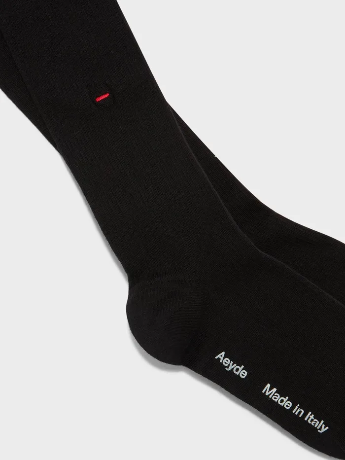 Women Jay RibbedKnit Cotton Socks Aeyde Socks Women Jay RibbedKnit Cotton Socks Aeyde Socks