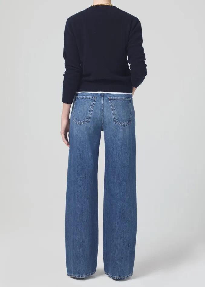 Women Jeans Citizens Of Humanity Annina High Rise Wide Leg 30034 In Pinnacle