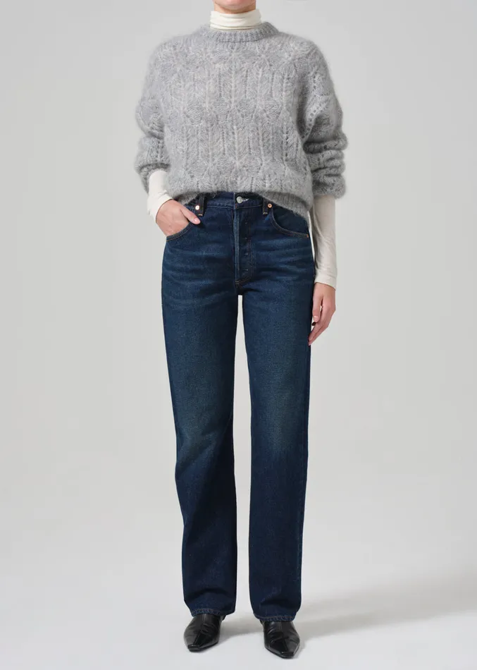 Women Jeans Citizens Of Humanity Baretta Relaxed Straight In Piovere