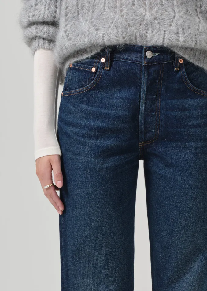 Women Jeans Citizens Of Humanity Baretta Relaxed Straight In Piovere