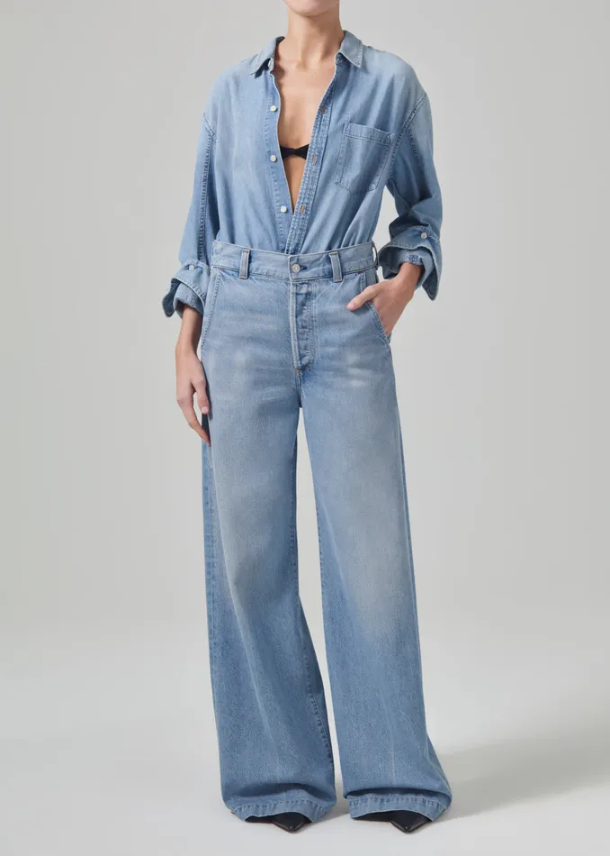 Women Jeans Citizens Of Humanity Beverly Trouser In Lune