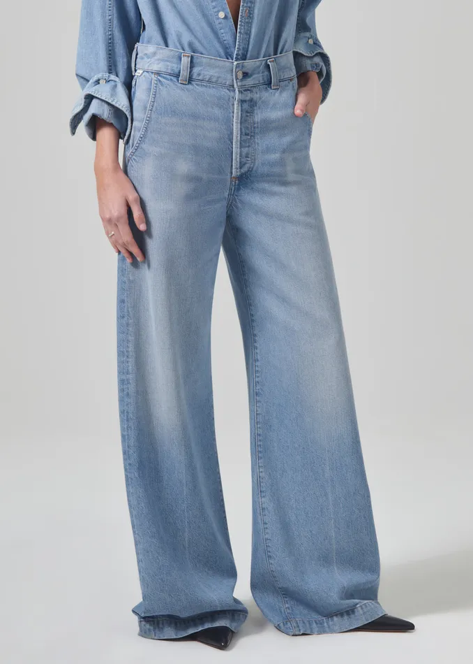 Women Jeans Citizens Of Humanity Beverly Trouser In Lune