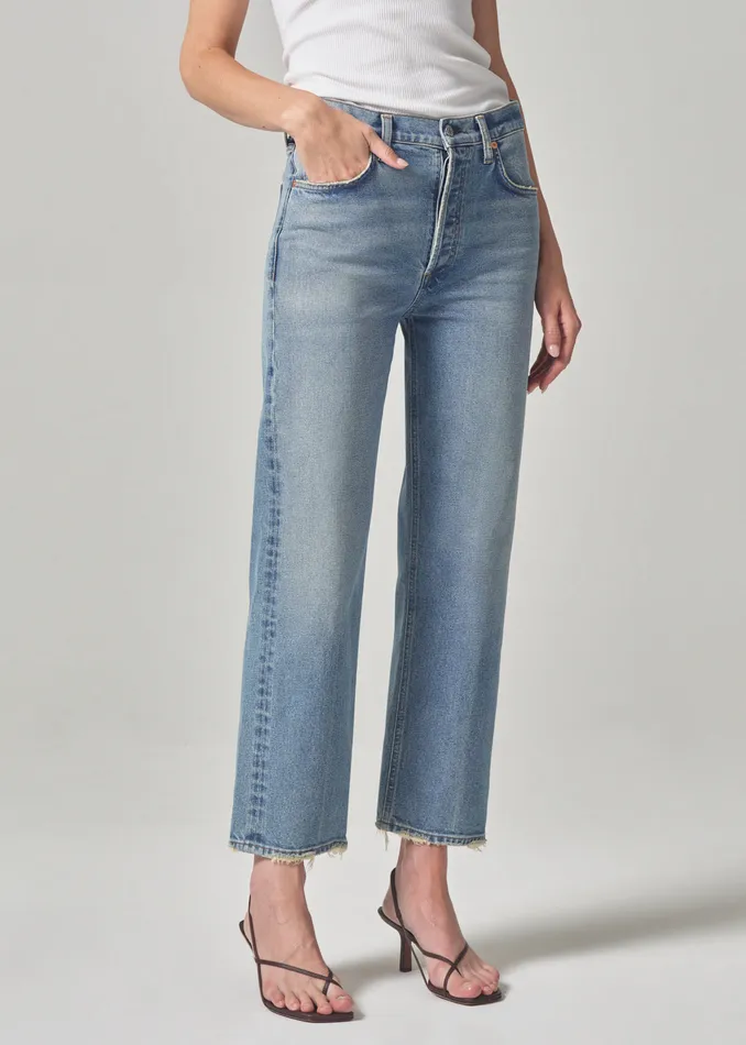 Women Jeans Citizens Of Humanity Florence Wide Straight In Fontana