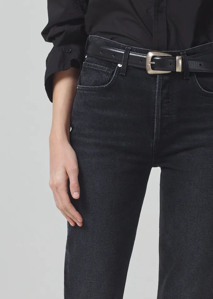 Women Jeans Citizens Of Humanity Isola Mid Rise Cropped Boot In Stormy