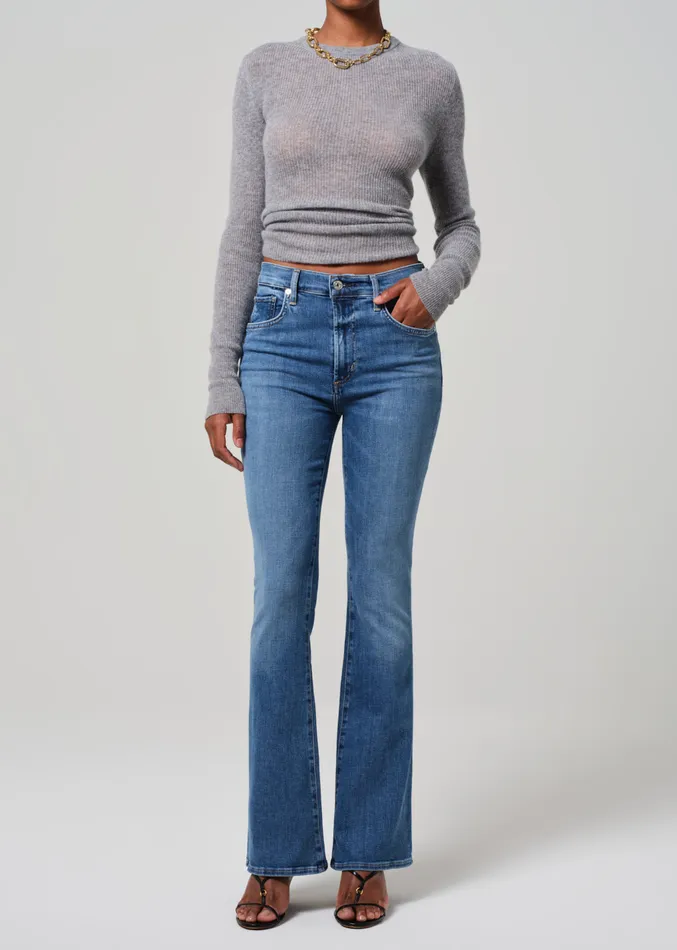 Women Jeans Citizens Of Humanity Lilah High Rise Bootcut 325034 In Lawless