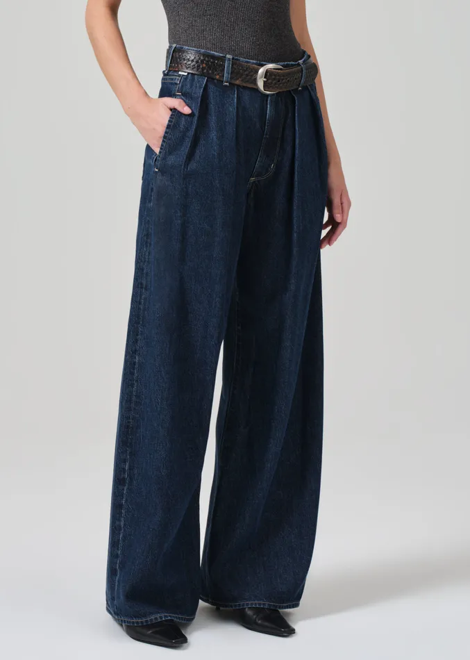 Women Jeans Citizens Of Humanity Petra Pleated Trouser In Eden