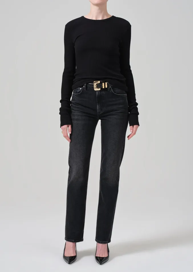 Women Jeans Citizens Of Humanity Zurie Straight In Stormy
