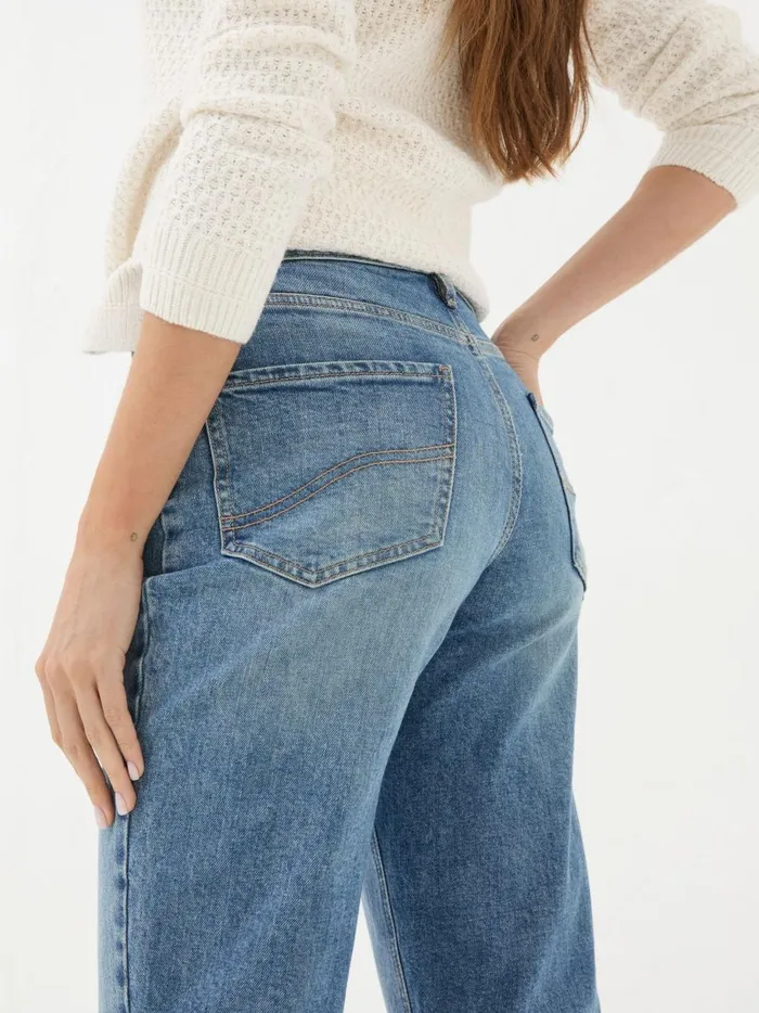Women Jeans Fat Face Blue Denim Boyfriend Chesham Girlfriend Jeans