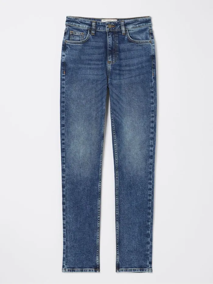Women Jeans Fat Face Sway Blue Slim Jeans