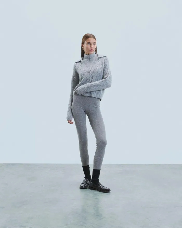 Women Joggers From Future Second Skin Jogging Leggings Dark Heather Gray