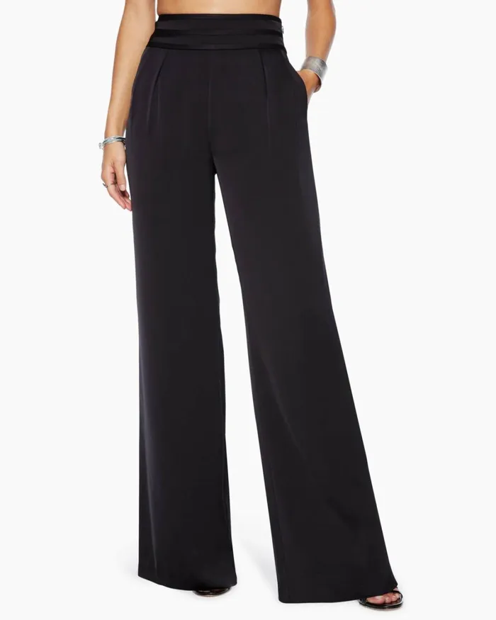 Women Joss Wide Leg Pant Black Ramy Brook Pants Women Joss Wide Leg Pant Black Ramy Brook Pants