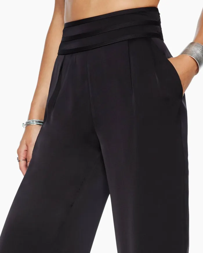 Women Joss Wide Leg Pant Black Ramy Brook Pants Women Joss Wide Leg Pant Black Ramy Brook Pants
