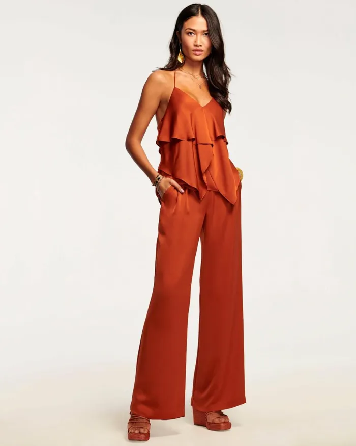 Women Joss Wide Leg Pant Black Ramy Brook Pants Women Joss Wide Leg Pant Black Ramy Brook Pants