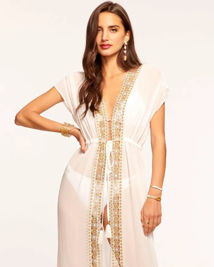 Women Kairi Coverup Maxi Dress White Ramy Brook Swimwear