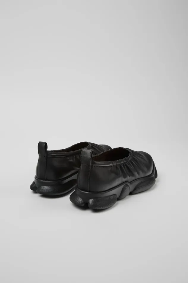 Women Karst Black Leather Shoes Camper Ballerinas Women Karst Black Leather Shoes Camper Ballerinas